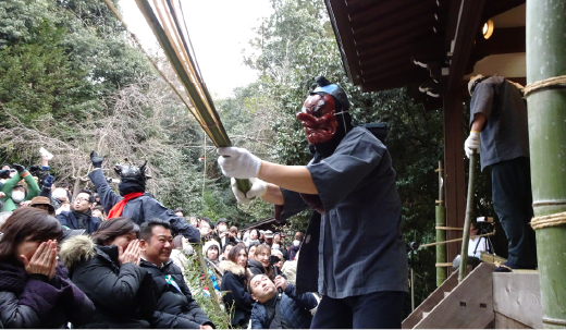 天下の奇祭「おんだ祭」